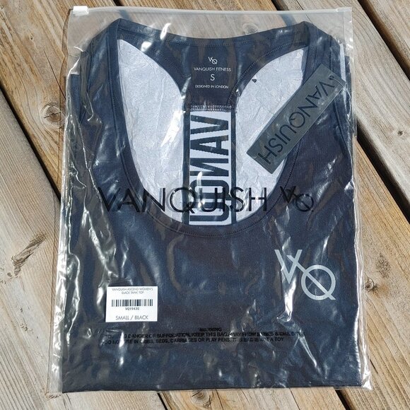 Vanquish VQ Ascent Women's Black Tank Top Small - Picture 2 of 7